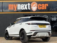 USED 2021 71 LAND ROVER RANGE ROVER EVOQUE 2.0 D200 MHEV R-Dynamic S SUV 5dr Diesel Auto 4WD Euro 6 (s/s) (204 ps) HUGE SPEC + ULEZ FREE + REVERSE CAMERA + BLUETOOTH + DAB RADIO + ELECTRIC MEMORY SEATS + HEATED SEATS + FINISHED IN FUJI WHITE WITH BLACK LEATHER SEATS + PARKING SENSORS + 18" BLACK ALLOY WHEELS + DRL'S + DELIVERY AVAILABLE