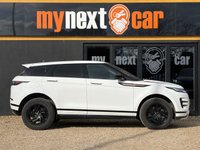 USED 2021 71 LAND ROVER RANGE ROVER EVOQUE 2.0 D200 MHEV R-Dynamic S SUV 5dr Diesel Auto 4WD Euro 6 (s/s) (204 ps) HUGE SPEC + ULEZ FREE + REVERSE CAMERA + BLUETOOTH + DAB RADIO + ELECTRIC MEMORY SEATS + HEATED SEATS + FINISHED IN FUJI WHITE WITH BLACK LEATHER SEATS + PARKING SENSORS + 18" BLACK ALLOY WHEELS + DRL'S + DELIVERY AVAILABLE
