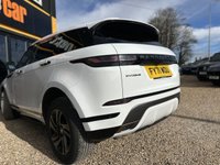 USED 2021 71 LAND ROVER RANGE ROVER EVOQUE 2.0 D200 MHEV R-Dynamic S SUV 5dr Diesel Auto 4WD Euro 6 (s/s) (204 ps) HUGE SPEC + ULEZ FREE + REVERSE CAMERA + BLUETOOTH + DAB RADIO + ELECTRIC MEMORY SEATS + HEATED SEATS + FINISHED IN FUJI WHITE WITH BLACK LEATHER SEATS + PARKING SENSORS + 18" BLACK ALLOY WHEELS + DRL'S + DELIVERY AVAILABLE