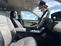 USED 2021 71 LAND ROVER RANGE ROVER EVOQUE 2.0 D200 MHEV R-Dynamic S SUV 5dr Diesel Auto 4WD Euro 6 (s/s) (204 ps) HUGE SPEC + ULEZ FREE + REVERSE CAMERA + BLUETOOTH + DAB RADIO + ELECTRIC MEMORY SEATS + HEATED SEATS + FINISHED IN FUJI WHITE WITH BLACK LEATHER SEATS + PARKING SENSORS + 18" BLACK ALLOY WHEELS + DRL'S + DELIVERY AVAILABLE