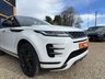 USED 2021 71 LAND ROVER RANGE ROVER EVOQUE 2.0 D200 MHEV R-Dynamic S SUV 5dr Diesel Auto 4WD Euro 6 (s/s) (204 ps) HUGE SPEC + ULEZ FREE + REVERSE CAMERA + BLUETOOTH + DAB RADIO + ELECTRIC MEMORY SEATS + HEATED SEATS + FINISHED IN FUJI WHITE WITH BLACK LEATHER SEATS + PARKING SENSORS + 18" BLACK ALLOY WHEELS + DRL'S + DELIVERY AVAILABLE