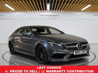 2017 MERCEDES-BENZ CLS CLASS 2.1 CLS220d AMG Line (Premium) Coupe 4dr Diesel G-Tronic+ Euro 6 (s/s) (177 ps) &pound;13075.00