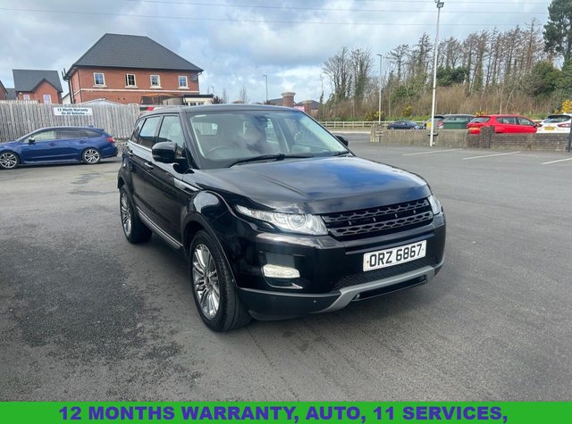 View our LAND ROVER RANGE ROVER EVOQUE