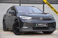 USED 2022 VOLKSWAGEN ID.4 Pure 52kWh Life SUV 5dr Electric Auto (148 ps) ULEZ Free | Full Service History | 1 Former Keeper | 2 Keys | Reversing Camera | Satellite Navigation | Comfort Pack | Driving Assistance Pack | Ambient Lighting | Front Heated Seats | Virtual Cockpit | Adaptive Cruise Control with Speed Limiter | Blind Spot Information System | Camera | Front & Rear Parking Sensors | Part Black Leather Interior | MOT Valid (28/09/2026)