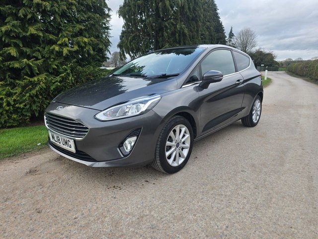 2018 FORD FIESTA 1.0T EcoBoost Titanium Hatchback 3dr Petrol Manual Euro 6 (s/s) (100 ps)