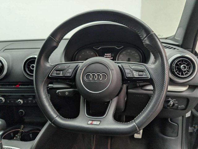 USED 2018 18 AUDI S3 2.0 S3 Black Edition TFSI Quattro Semi-Auto 4WD 4dr CLICK & COLLECT/ HOME DELIVERY