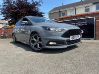 USED 2018 18 FORD FOCUS 2.0 TDCi ST-3 Hatchback 5dr Diesel Powershift Euro 6 (s/s) (185 ps) Full Leather - 18" Alloys