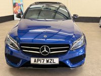 USED 2017 17 MERCEDES-BENZ C-CLASS 2.0 C200 AMG Line (Premium) Panoramic Saloon 4 Door Petrol G-Tronic+ Euro 6 (s/s) (184 ps) 6 SERVICES TO 46,472 MILES
