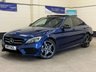 USED 2017 17 MERCEDES-BENZ C-CLASS 2.0 C200 AMG Line (Premium) Panoramic Saloon 4 Door Petrol G-Tronic+ Euro 6 (s/s) (184 ps) 6 SERVICES TO 46,472 MILES