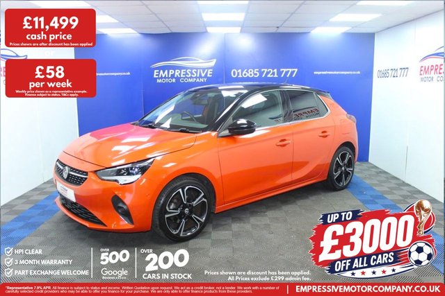 View our Vauxhall Corsa 1.2 Elite Edition Hatchback 5dr Petrol Manual Euro 6 (75 ps)