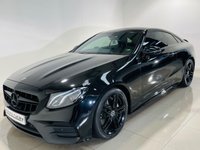 USED 2018 18 MERCEDES-BENZ E-CLASS 2.0 E220d AMG Line Coupe 2dr Diesel G-Tronic+ Euro 6 (s/s) (194 ps) Ambient Lighting | Heated Seats | Reversing Camera | Bluetooth | Gloss Black Alloys | 360 Sensors