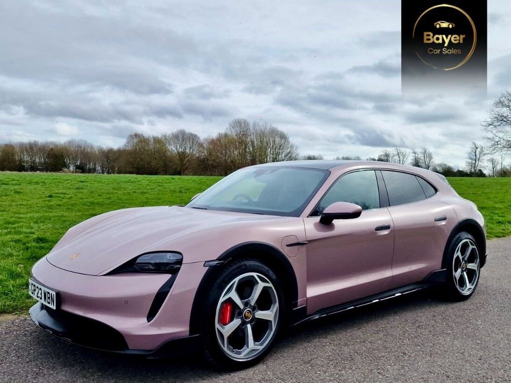 USED 2023 23 PORSCHE TAYCAN Performance Plus 93.4kWh 4S Cross Turismo 5dr Electric Auto 4WD (11kW Charger) (571 ps) FINANCE AVAILABLE