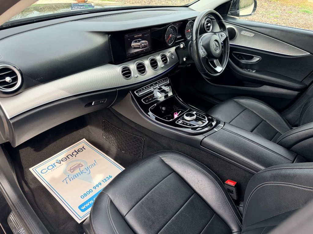 USED 2017 66 MERCEDES-BENZ E-CLASS 2.0 E220d SE Estate 5dr Diesel G-Tronic+ Euro 6 (s/s) (194 ps) 4 Service|&pound;20 Road Tax|SatNav|Camera|Heated Seat|Ambient Lights|Cruis|
