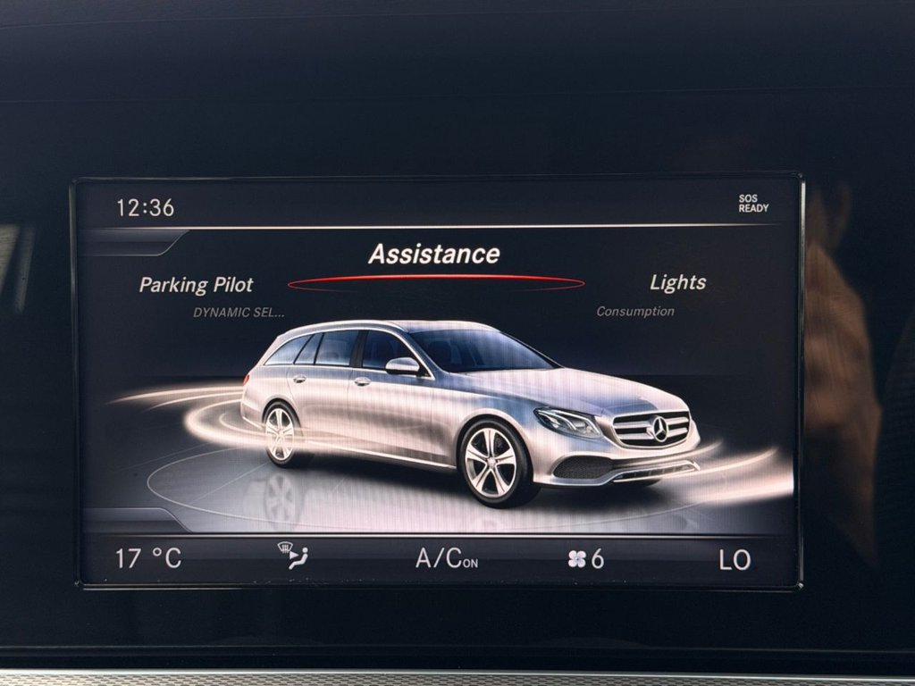 USED 2017 66 MERCEDES-BENZ E-CLASS 2.0 E220d SE Estate 5dr Diesel G-Tronic+ Euro 6 (s/s) (194 ps) 4 Service|&pound;20 Road Tax|SatNav|Camera|Heated Seat|Ambient Lights|Cruis|