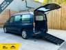 USED 2022 72 VOLKSWAGEN CADDY MAXI 4 Seat Auto Wheelchair Accessible Disabled Access Vehicle WAV 