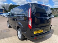 USED 2022 22 FORD TRANSIT CUSTOM Limited L1 H1 2.0 280 EcoBlue SWB Diesel Panel Van Manual Euro 6 (s/s) (130 bhp) Only 41,920 miles - 2 Services - last service on 08.11.2025 @ 37,151 miles  - EURO 6, A/C, front & rear parking sensors, heated seats, alloys, heated screen, cruise control, Bluetooth, electric power folding mirrors, E/W, DAB Radio with Apple car play, USB port, start/stop,  factory fitted bulkhead, colour coded, auto headlights, side loading door, ply lined with load liner, front fog lights, remote Central Locking, security locks, finance arranged, 6 months premium AutoGuard warranty