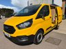USED 2022 72 FORD TRANSIT CUSTOM Leader L1 H1 2.0 340 EcoBlue Diesel SWB Panel Van Manual Euro 6 (s/s) (130 bhp) Only 69,975 miles - EURO 6 - Tailgate, A/C, heated seats, DAB radio with Bluetooth & SATNAV connectivity, electric mirrors, E/W, start/stop, USB port, driver's airbag, twin batteries, LED load area lights, Tailgate, factory fitted bulkhead, side loading door, remote Central Locking, LED load area lights, spare key, finance arranged on site & 6 months premium Autoguard warranty