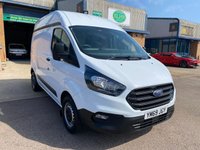 USED 2020 69 FORD TRANSIT CUSTOM Leader L1 H2 2.0 300 EcoBlue Diesel SWB High Top Panel Van Manual Euro 6 (s/s) (105 bhp) Ford replaced wet belt on 28.10.2024 @ 48,062 miles - Only 61,285 miles - EURO 6, high top, A/C, Bluetooth, front & rear parking sensors, heated electric mirrors, E/W, DAB Radio, USB port, driver's airbag, factory fitted bulkhead, side loading door, ply lined, fog lights, remote Central Locking, security locks, finance arranged on site & 6 months premium Autoguard warranty