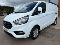 USED 2022 22 FORD TRANSIT CUSTOM Limited L2 H1 2.0 300 EcoBlue LWB Diesel Panel Van Manual Euro 6 (s/s) (130 bhp) 3 Ford Main Dealer Services - last service on 13.03.2025 @ 74,999 miles - 91,635 miles - EURO 6, A/C, front & rear parking sensors, heated seats, alloys, heated screen, cruise control, Bluetooth, electric power folding mirrors, E/W, DAB Radio with Apple car play, start/stop, factory fitted bulkhead, colour coded, auto LED headlights, side loading door, ply lined with load liner, front fog lights, remote Central Locking, spare key, finance arranged, 6 months Premium AutoGuard warranty