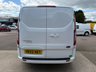 USED 2022 22 FORD TRANSIT CUSTOM Limited L2 H1 2.0 300 EcoBlue LWB Diesel Panel Van Manual Euro 6 (s/s) (130 bhp) 3 Ford Main Dealer Services - last service on 13.03.2025 @ 74,999 miles - 91,635 miles - EURO 6, A/C, front & rear parking sensors, heated seats, alloys, heated screen, cruise control, Bluetooth, electric power folding mirrors, E/W, DAB Radio with Apple car play, start/stop, factory fitted bulkhead, colour coded, auto LED headlights, side loading door, ply lined with load liner, front fog lights, remote Central Locking, spare key, finance arranged, 6 months Premium AutoGuard warranty
