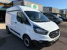 USED 2020 69 FORD TRANSIT CUSTOM Leader L1 H2 2.0 300 EcoBlue Diesel SWB High Top Panel Van Manual Euro 6 (s/s) (105 bhp) 5 services - Recent service with genuine Ford filters & wet belt replaced - Only 51,067 miles - EURO 6, high top, A/C, Bluetooth, front & rear parking sensors, heated electric mirrors, E/W, DAB Radio, USB port, driver's airbag, factory fitted bulkhead, side loading door, ply lined, fog lights, remote Central Locking, security locks, spare key, finance arranged on site & 6 months premium Autoguard warranty