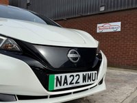 USED 2022 22 NISSAN LEAF 59kWh e+ Tekna Hatchback 5dr Electric Auto (217 ps) 