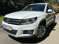 USED 2015 65 VOLKSWAGEN TIGUAN 2.0 TDI BlueMotion Tech Match SUV 5dr Diesel Manual 2WD Euro 5 (s/s) (140 ps) Front & Rear Parking Sensors,2 Keys