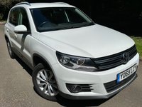 USED 2015 65 VOLKSWAGEN TIGUAN 2.0 TDI BlueMotion Tech Match SUV 5dr Diesel Manual 2WD Euro 5 (s/s) (140 ps) Front & Rear Parking Sensors,2 Keys