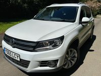USED 2015 65 VOLKSWAGEN TIGUAN 2.0 TDI BlueMotion Tech Match SUV 5dr Diesel Manual 2WD Euro 5 (s/s) (140 ps) Front & Rear Parking Sensors,2 Keys