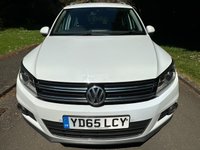 USED 2015 65 VOLKSWAGEN TIGUAN 2.0 TDI BlueMotion Tech Match SUV 5dr Diesel Manual 2WD Euro 5 (s/s) (140 ps) Front & Rear Parking Sensors,2 Keys