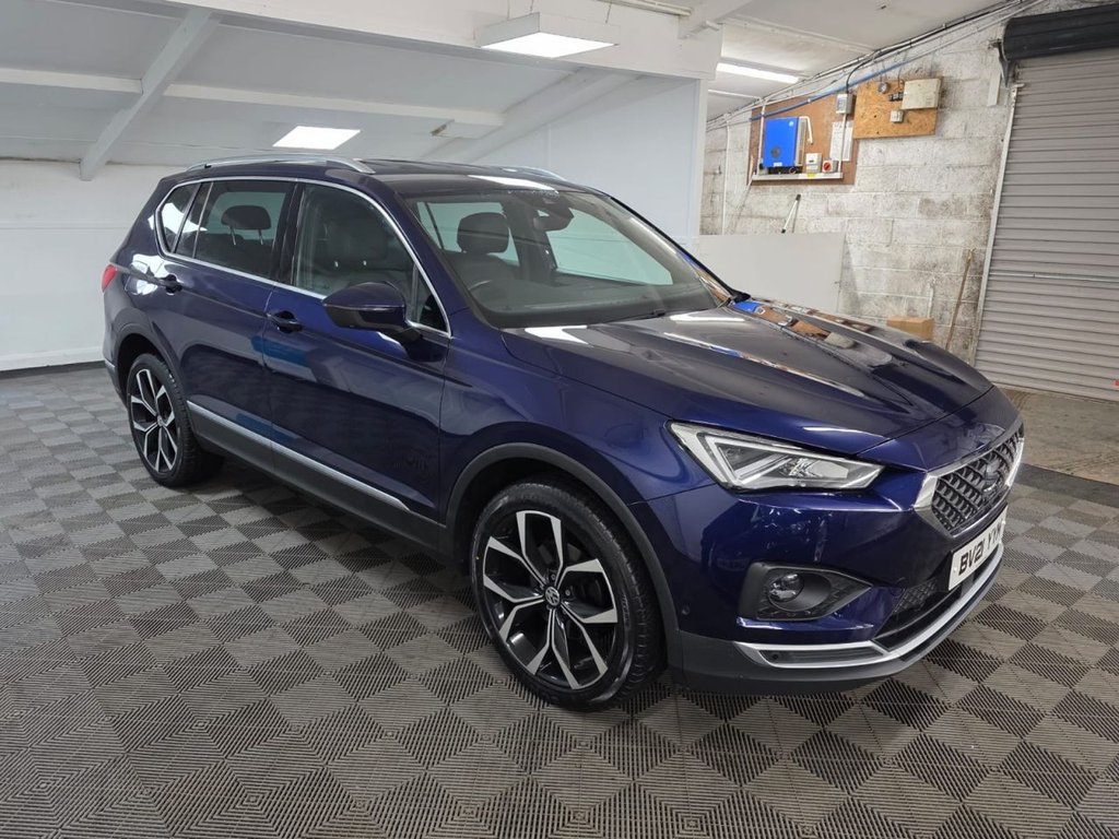 USED 2021 21 SEAT TARRACO 2.0 TDI SE SUV 5dr Diesel Manual Euro 6 (s/s) (150 ps) Bluetooth - SatNav - Sensors!