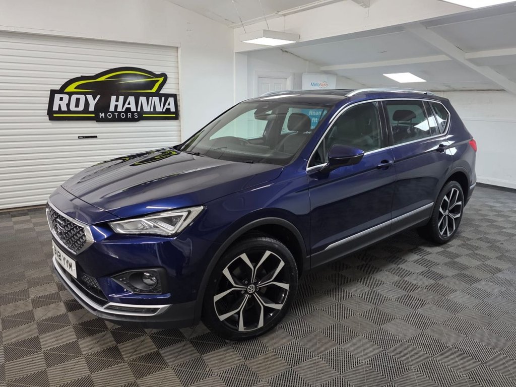USED 2021 21 SEAT TARRACO 2.0 TDI SE SUV 5dr Diesel Manual Euro 6 (s/s) (150 ps) Bluetooth - SatNav - Sensors!