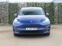 USED 2022 22 TESLA MODEL Y (Dual Motor) Long Range SUV 5dr Electric Auto 4WDE (384 bhp) 