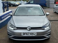 USED 2017 67 VOLKSWAGEN GOLF 1.6 TDI SE Nav Hatchback 5dr Diesel Manual Euro 6 (s/s) (115 ps) GREAT SERVICE HISTORY WITH THIS CAR