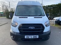 USED 2023 73 FORD TRANSIT 350 LEADER L4 H3 XLWB HIGHTOP RWD 2.0 ECOBLUE 130PS One Company Owner, 42000 Miles, Ford Warranty Till October 2026, Rare Extra Long Wheelbase Hightop With Parking Sensors & Sensible Mileage!