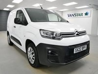 USED 2022 22 CITROEN BERLINGO 1.5 BLUEHDI 100 BHP M ENTERPRISE PRO EDITION ( NO VAT ) SAT NAV | 3 SEATS | NO VAT TO PAY !