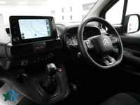 USED 2022 22 CITROEN BERLINGO 1.5 BLUEHDI 100 BHP M ENTERPRISE PRO EDITION ( NO VAT ) SAT NAV | 3 SEATS | NO VAT TO PAY !