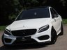 USED 2015 15 MERCEDES-BENZ C-CLASS 2.1 C220 BlueTEC AMG Line (Premium) Saloon 4dr Diesel G-Tronic+ Euro 6 (s/s) (170 ps) PAN-ROOF + SATNAV + R-CAMERA!