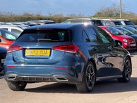 USED 2022 72 MERCEDES-BENZ A-CLASS 2.0 A180d AMG Line (Executive) Hatchback 5dr Diesel 8G-DCT Euro 6 (s/s) (116 ps) **SATNAV~CAMERA~HEATED SEATS**