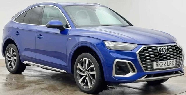 2022 AUDI Q5 2.0 TDI 40 S line Sportback 5dr Diesel S Tronic quattro Euro 6 (s/s) (204 ps)