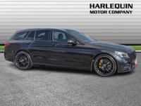 USED 2019 69 MERCEDES-BENZ C-CLASS 2.0 C220d AMG Line Edition Estate 5dr Diesel G-Tronic+ Euro 6 (s/s) (194 ps) FULL SERVICE HISTORY SAT NAV