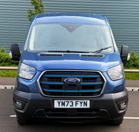 USED 2024 73 FORD E-TRANSIT 350 68kWh Trend Panel Van 5dr Electric Auto RWD L3 H2 (269 ps) SATELLITE NAVIGATION