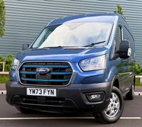 USED 2024 73 FORD E-TRANSIT 350 68kWh Trend Panel Van 5dr Electric Auto RWD L3 H2 (269 ps) SATELLITE NAVIGATION