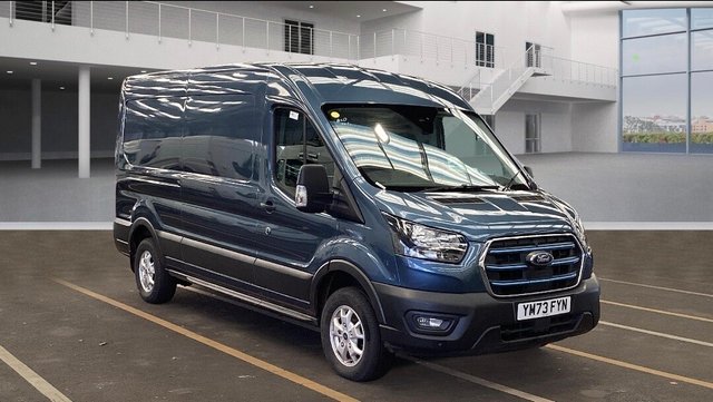 View our Ford E-Transit 350 68kWh Trend Panel Van 5dr Electric Auto RWD L3 H2 (269 ps)