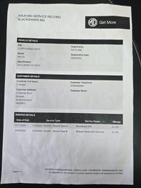 USED 2022 72 MG MG ZS 1.5 VTi-TECH Exclusive Euro 6 (s/s) 5dr 1 OWNER, JUST SERVICED