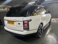 USED 2013 63 LAND ROVER RANGE ROVER 4.4 SD V8 Autobiography SUV 5dr Diesel Auto 4WD Euro 5 (339 ps) 2013 RANGEROVER AUTOBIOGRAPHY 4.4 SDV8 - FUGI WHITE - 9 SERVICES TO 113K - FACTORY REAR ENTERTAINMENT - 22 INCH ALLOYS - SIDE STEPS - 360 CAMS - ADAPTIVE CRUISE - BLIS - MERIDIEN SPEAKERS - XENON HEADLIGHTS