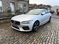 USED 2019 19 VOLVO S90 2.0 D4 R-Design Saloon 4dr Diesel Auto Euro 6 (s/s) (190 ps) Full Dealer Service History.Heated Seats+Navigation+Heads Up+Winter Pack