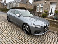 USED 2018 18 VOLVO V90 2.0 D4 R-Design Estate 5dr Diesel Auto Euro 6 (s/s) (190 ps) Two Owners Full Service History+Heated Seats+Navigation