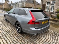 USED 2018 18 VOLVO V90 2.0 D4 R-Design Estate 5dr Diesel Auto Euro 6 (s/s) (190 ps) Two Owners Full Service History+Heated Seats+Navigation