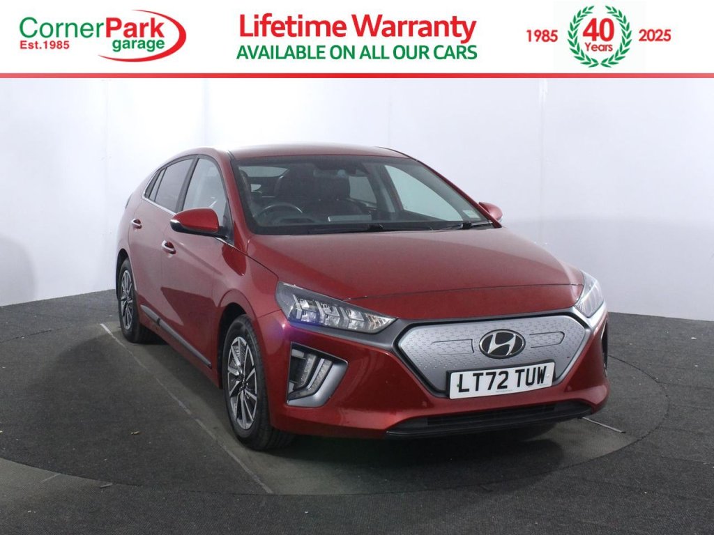 USED 2022 72 HYUNDAI IONIQ 38.3kWh Premium SE Hatchback 5dr Electric Auto (136 ps) 38kWh BATTERY - 193 MILE RANGE